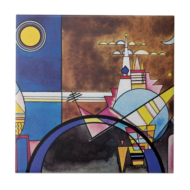 Wassily Kandinsky - Porta Excelente De Kiev Abstra (Frente)