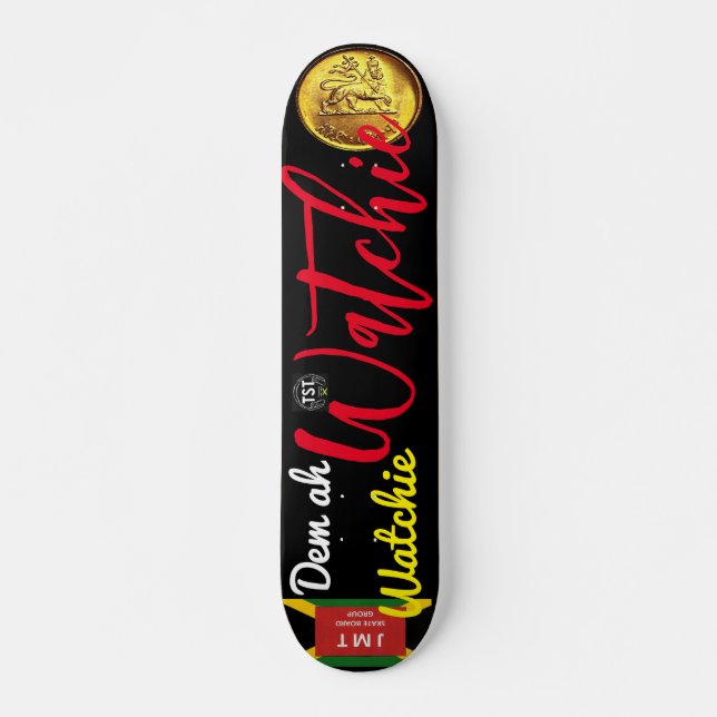 WATCHIE WATCHIE JMT 7, 3/4", skateboard Deck (Frente)