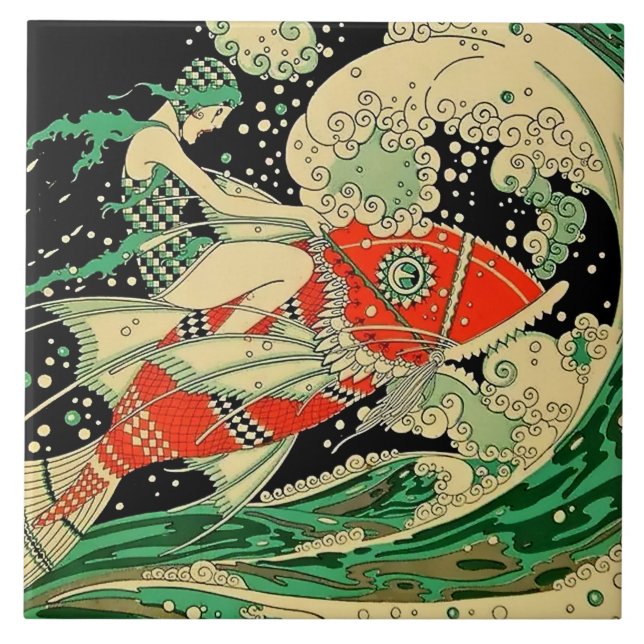 "Water" Art Deco de José Carlos (Frente)