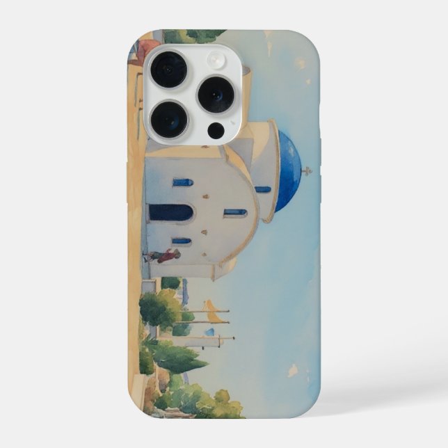 Water colour painting style image of St. Nicholas (Verso)