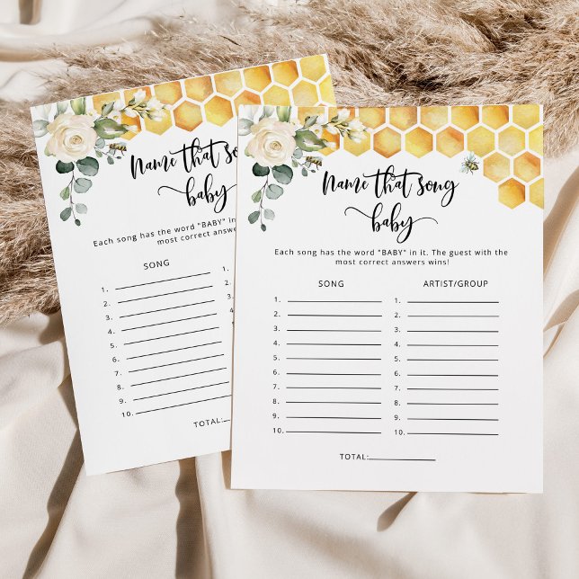 Watercolor bee Nomeie esse jogo de música (Criador carregado)