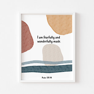 Watercolor boho maravilhosamente feito poster