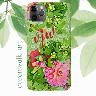 Watercolor Dream Dahlia Delight capas de iphone