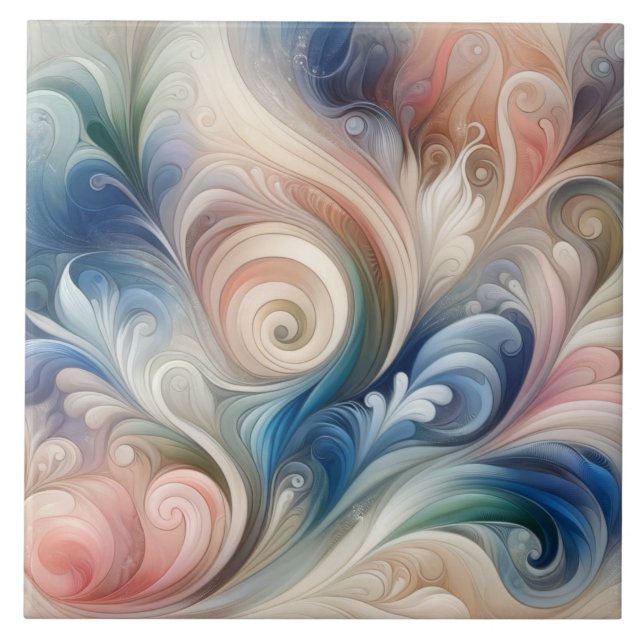 Watercolor Fantasy Floral Romântico (Frente)