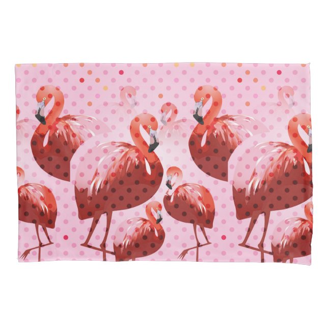 Watercolor Flamingo Pattern (Frente)