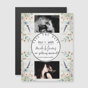 Watercolor Floral Wildflower Primavera Salvar Data