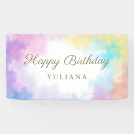 Watercolor Gradient Invitation Cute Elegant Femine