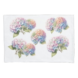 Watercolor Hydrangea Floral Pattern