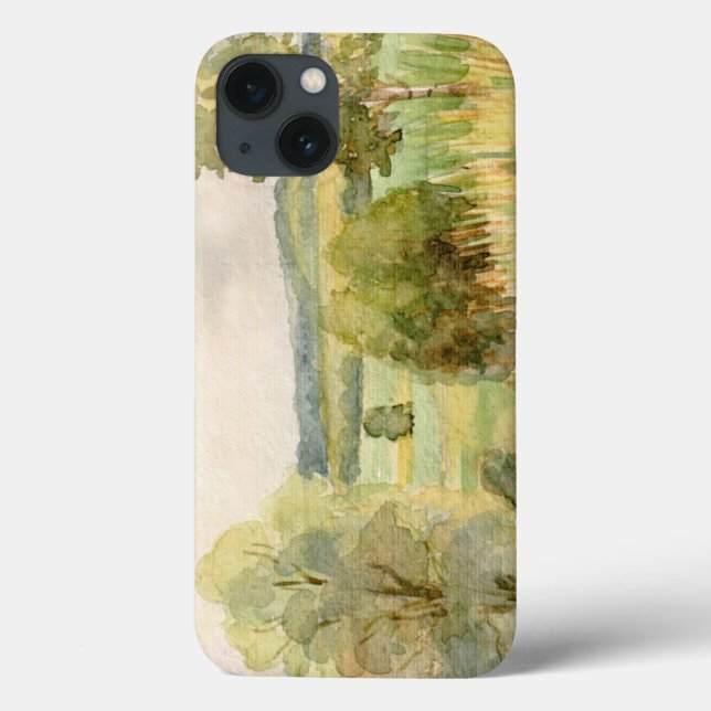 Watercolor Landscape (Verso)