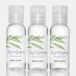 Watercolor Laurel Deixa Favor De Casamento