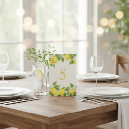 Watercolor Lemon Birthday