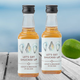 Watercolor Oyster Coastal Seaside Wedding