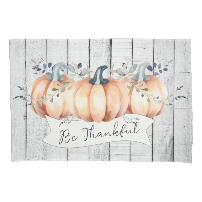 Watercolor Rustic Pumpkins (Frente)