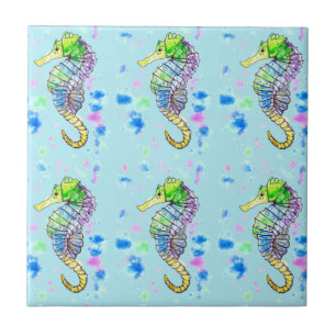 Watercolor Seacavalo