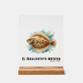 Watercolor Series: Flounder/Flatfish