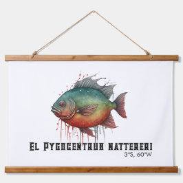 Watercolor Series: Piranha