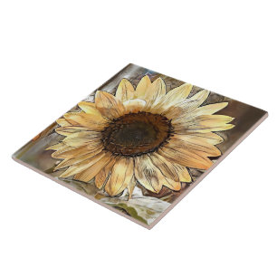 Watercolor Sunflower Elegant Collection