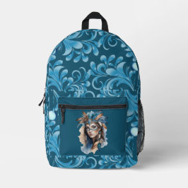 Watercolor Tribal Beauty: Espírito da Arte Boêmia