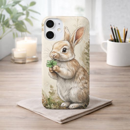 Watercolor Woodland Bunny Nature
