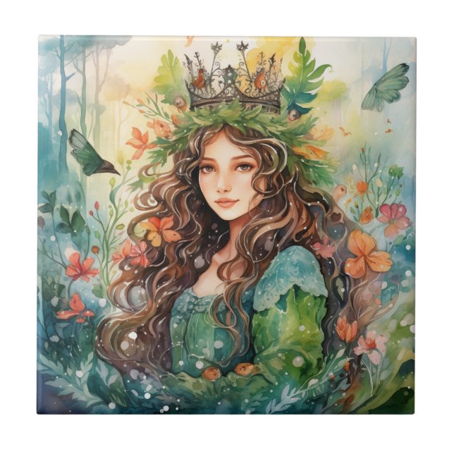 Watercolour Forest Princess (Frente)