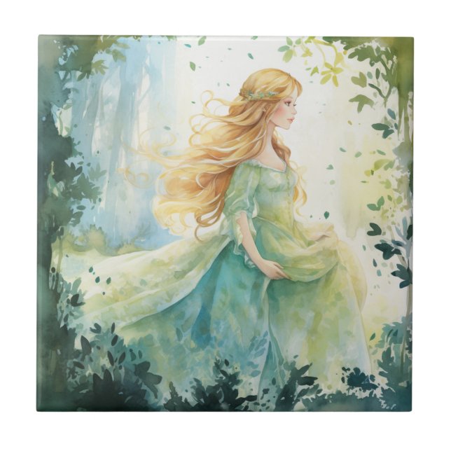Watercolour Forest Princess (Frente)