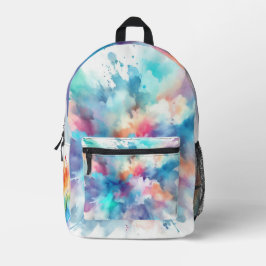 Watercolour Splash Backpack