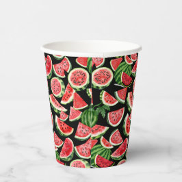 Watercolour Watermelon Paper Cups – Summer Party