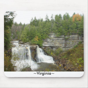 Waterfall West Virginia Mousepad