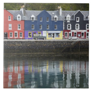 Waterfront, Tobermory, ilha de Mull, Escócia,