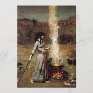 Waterhouse As Convites Ao Círculo Mágico