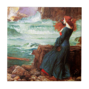 Waterhouse Miranda o azulejo da tempestade