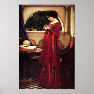 Waterhouse o poster da bola de cristal