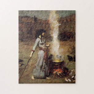 Waterhouse o quebra-cabeça mágico do círculo