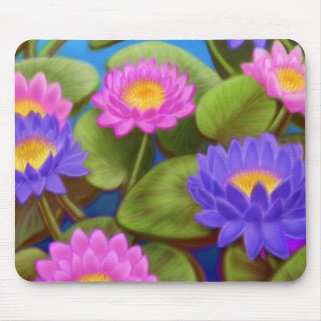Waterlilies Mousepad (Frente)