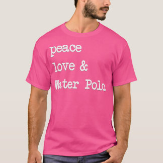 Waterpolo do Polo Aquático Peace Love