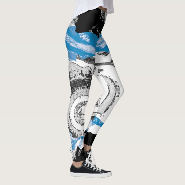 Wave Mechanism – Custom Leggings (Full-Length) (Direita)