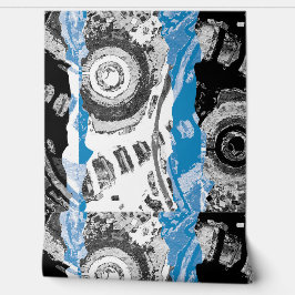 Wave Mechanism – Custom Wallpaper (2' x 4')