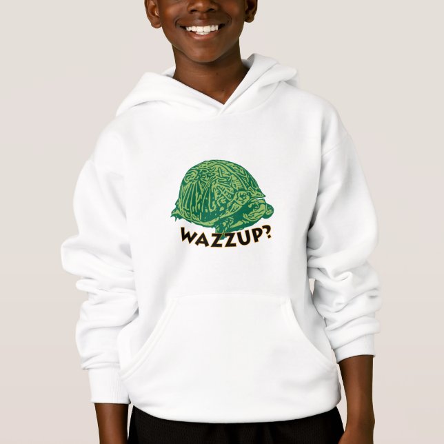 Wazzup - Hoodie Pullover Infantil (Frente)
