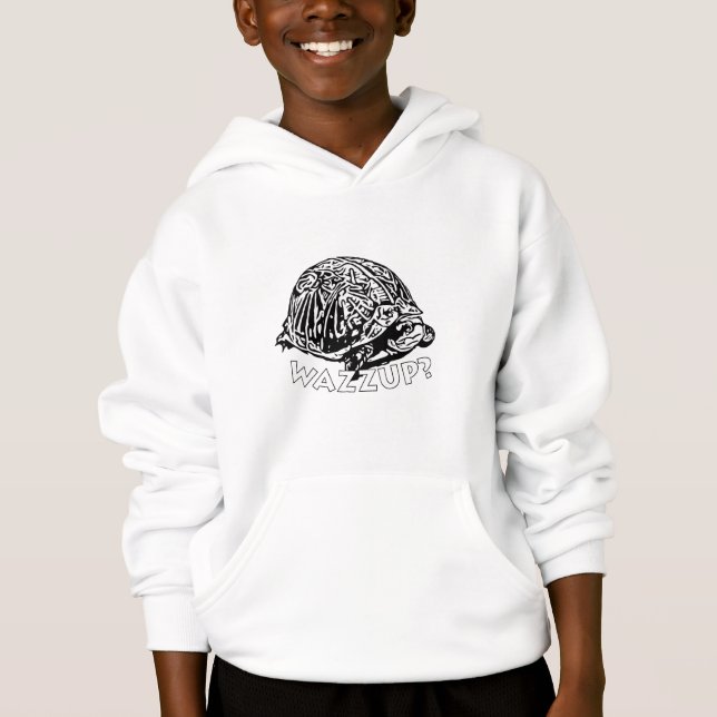 Wazzup - Hoodie Pullover Infantil (Frente)