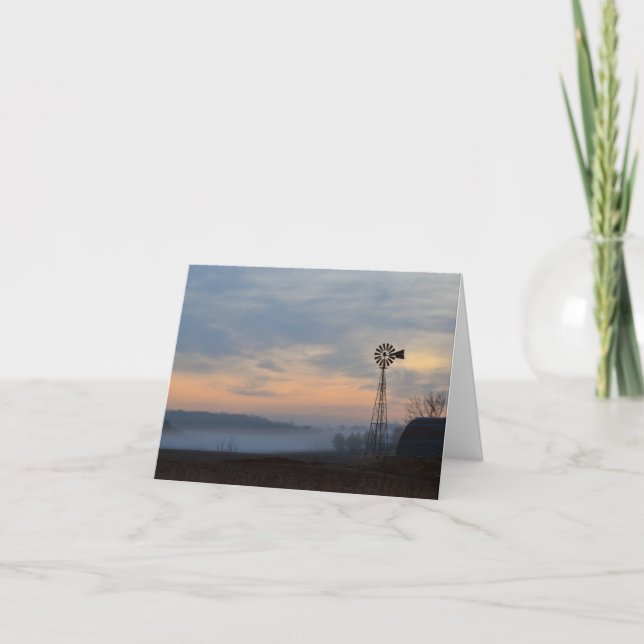 Weathervane no cartão de nota de vazio (Frente)