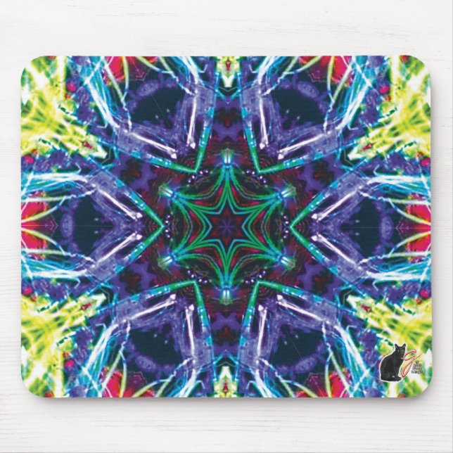 Weaver Kaleidoscope Mouse Pad (Frente)