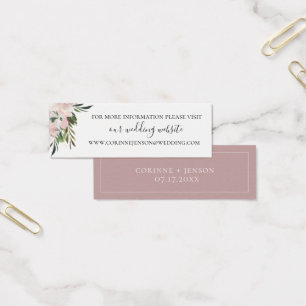 Web site botânico malva empoeirado do casamento