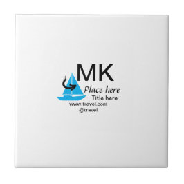 Web site do agente do viagem da seta preta do barc