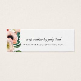 Website de Casamento Bohemian Blooms RSVP