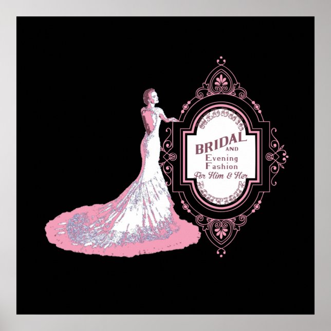 WEDDING BOUTIQUE - Poster (Frente)