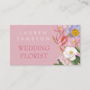 Wedding Florist Cartão de visita