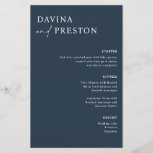 WEDDING Moderno do Script de Caligrafia do Marinho