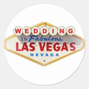 WEDDING na etiqueta fabulosa de Las Vegas