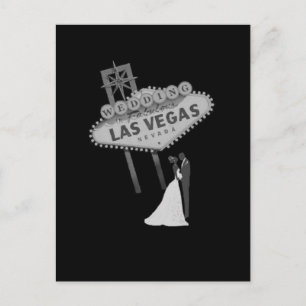 WEDDING No Fabuloso Cartão Postal De Las Vegas