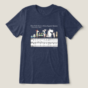 WEE FISH EWE A MARE EGRETS MOOSE Sandra Boynton T-